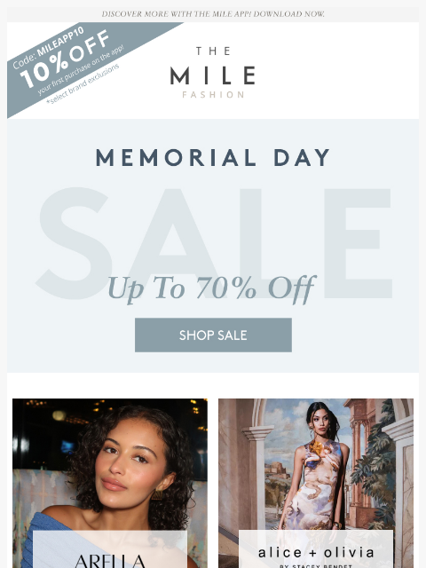 orchardmile newsletter: Ends Soon: Memorial Day Savings You’ll Actually Wa...