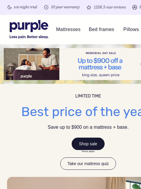 purple newsletter: Best price of the year ends soon!
