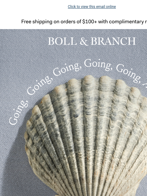 bollandbranch newsletter: 🏖️ Last chance to claim your free gift 