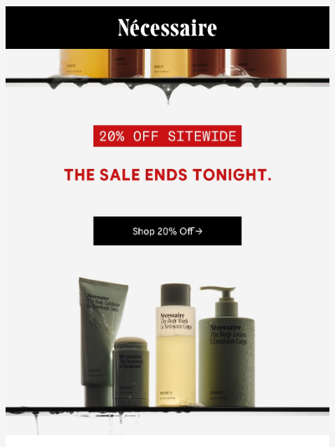 necessaire newsletter: Last Chance