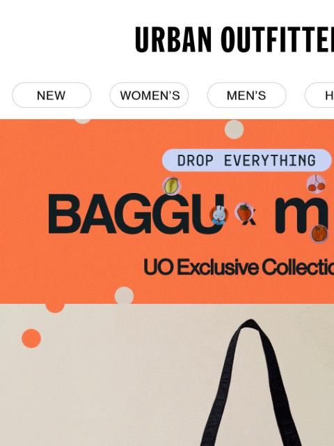 urbanoutfitters newsletter: DROP EVERYTHING: BAGGU X MIFFY 🍓🍋