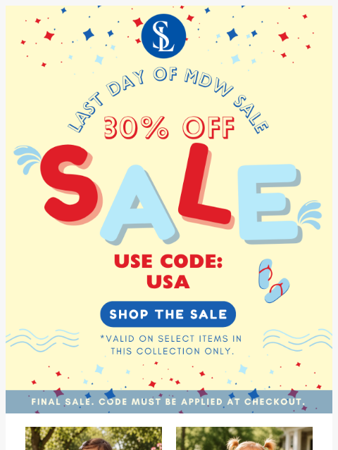 spearmintlove newsletter: Last Chance to Save 30% 🇺🇸