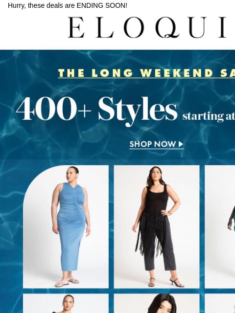 Hurry, these deals are ENDING SOON! Logo Shop The Long Weekend Sale Shop The Sale Sale BB NEW ARRIVALS BEST SELLERS DRESSES WORKWEAR DAILY DEAL SALE You are receiving this email because you signed up