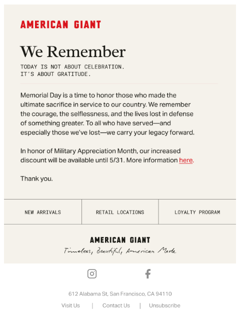 This Memorial Day, we pause to remember. ͏ ͏ ͏ ͏ ͏ ͏ ͏ ͏ ͏ ͏ ͏ ͏ ͏ ͏ ͏ ͏ ͏ ͏ ͏ ͏ ͏ ͏ ͏ ͏ ͏ ͏ ͏ ͏ ͏ ͏ ͏ ͏ ͏ ͏ ͏ ͏ ͏ ͏ ͏ ͏ ͏ ͏ ͏ ͏ ͏ ͏ ͏ ͏ ͏ ͏ ͏ ͏ ͏ ͏ ͏ ͏ ͏ ͏ ͏ ͏ ͏ ͏ ͏ ͏ ͏ ͏ ͏ ͏ ͏ ͏ ͏ ͏ ͏ ͏ ͏ ͏ ͏ ͏ ͏ ͏