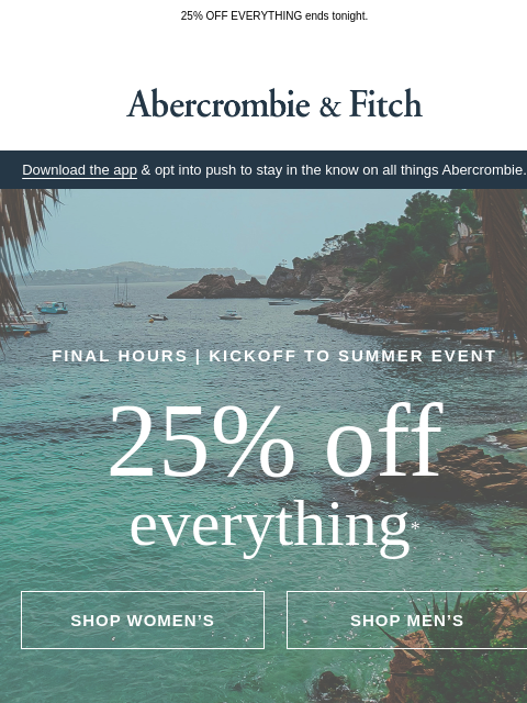 25% OFF EVERYTHING ends tonight. ͏ ͏ ͏ ͏ ͏ ͏ ͏ ͏ ͏ ͏ ͏ ͏ ͏ ͏ ͏ ͏ ͏ ͏ ͏ ͏ ͏ ͏ ͏ ͏ ͏ ͏ ͏ ͏ ͏ ͏ ͏ ͏ ͏ ͏ ͏ ͏ ͏ ͏ ͏ ͏ ͏ ͏ ͏ ͏ ͏ ͏ ͏ ͏ ͏ ͏ ͏ ͏ ͏ ͏ ͏ ͏ ͏ ͏ ͏ ͏ ͏ ͏ ͏ ͏ ͏ ͏ ͏ ͏ ͏ ͏ ͏ ͏ ͏ ͏ ͏ ͏ ͏ ͏ ͏ ͏ ͏ ͏ ͏ ͏