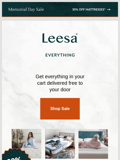 leesasleep newsletter: From dreamland to doorstep, we’ve got you