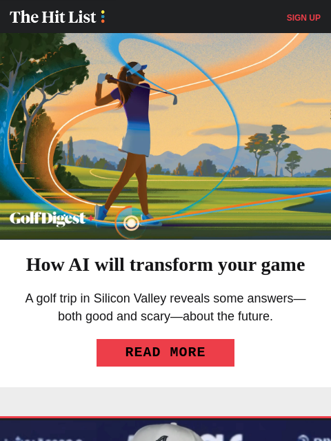 golfdigest newsletter: Bryson & DJ on LIV Golf's future