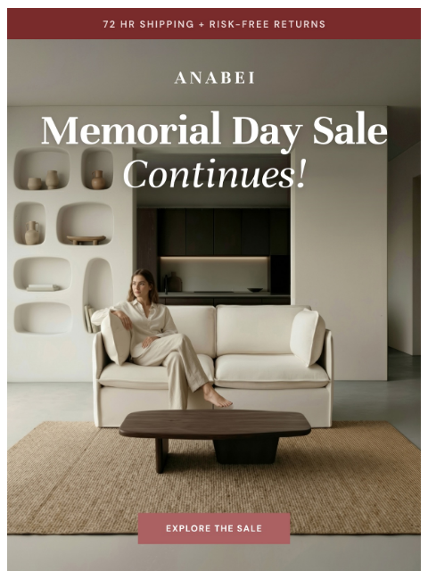 anabei newsletter: An extra day... (thank us later)