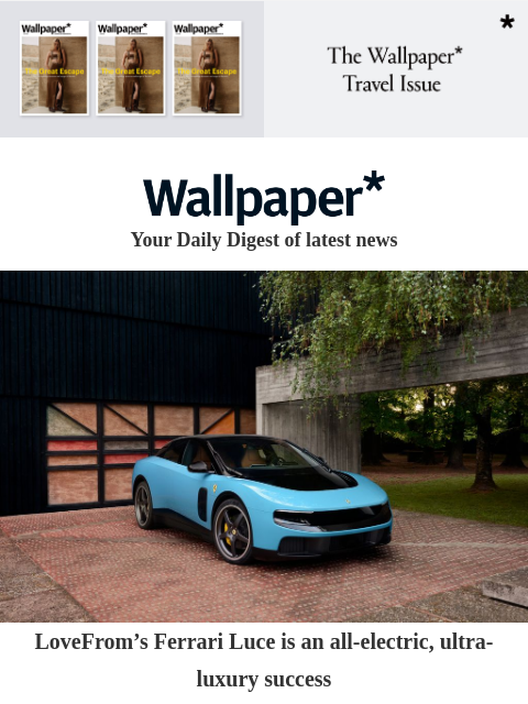 futureplc newsletter: LoveFrom’s Ferrari is most radical ever