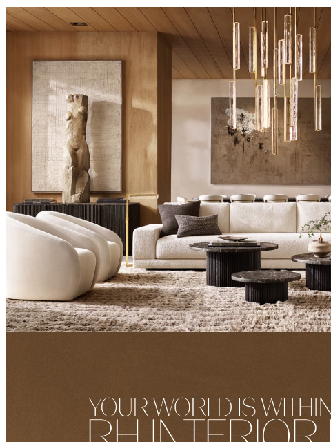 rh newsletter: Discover Our Extraordinary Services. RH Interior D...