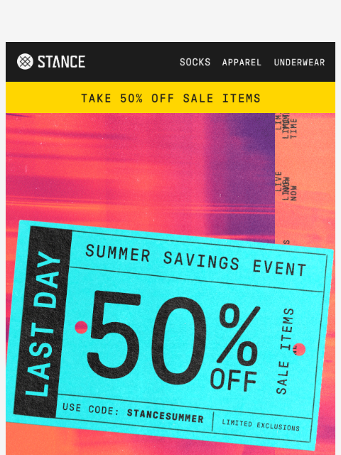 Just a few hours left! Use Code: STANCESUMMER at checkout ͏ ͏ ͏ ͏ ͏ ͏ ͏ ͏ ͏ ͏ ͏ ͏ ͏ ͏ ͏ ͏ ͏ ͏ ͏ ͏ ͏ ͏ ͏ ͏ ͏ ͏ ͏ ͏ ͏ ͏ ͏ ͏ ͏ ͏ ͏ ͏ ͏ ͏ ͏ ͏ ͏ ͏ ͏ ͏ ͏ ͏ ͏ ͏ ͏ ͏ ͏ ͏ ͏ ͏ ͏ ͏ ͏ ͏ ͏ ͏ ͏ ͏ ͏ ͏ ͏ ͏ ͏ ͏ ͏ ͏ ͏ ͏