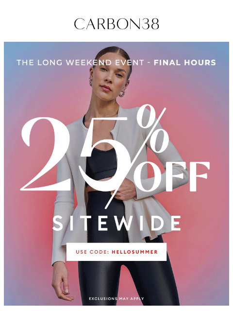 It's your last chance to save on styles sitewide. ͏ ͏ ͏ ͏ ͏ ͏ ͏ ͏ ͏ ͏ ͏ ͏ ͏ ͏ ͏ ͏ ͏ ͏ ͏ ͏ ͏ ͏ ͏ ͏ ͏ ͏ ͏ ͏ ͏ ͏ ͏ ͏ ͏ ͏ ͏ ͏ ͏ ͏ ͏ ͏ ͏ ͏ ͏ ͏ ͏ ͏ ͏ ͏ ͏ ͏ ͏ ͏ ͏ ͏ ͏ ͏ ͏ ͏ ͏ ͏ ͏ ͏ ͏ ͏ ͏ ͏ ͏ ͏ ͏ ͏ ͏ ͏ ͏ ͏