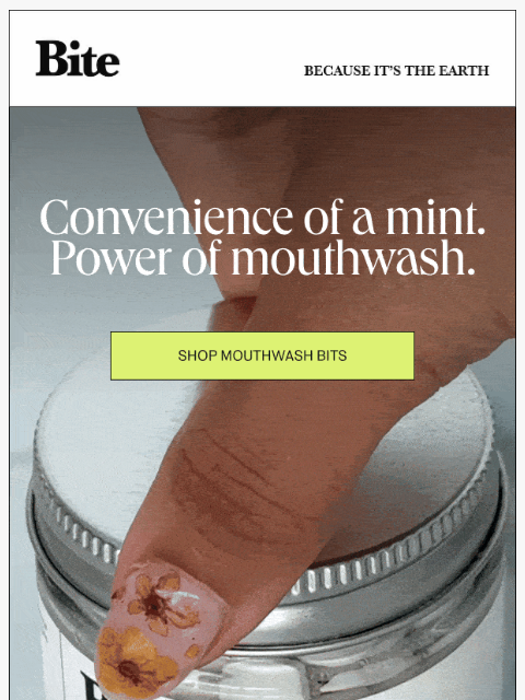 bitetoothpastebits newsletter: Minty, but not a mint.