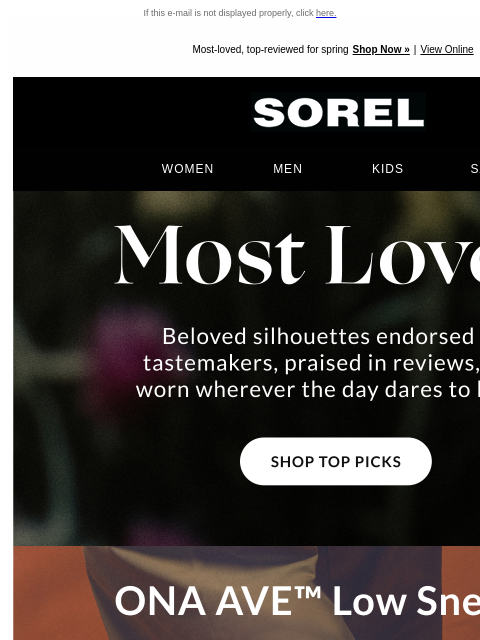 These standout styles are doing the most—in the best way. If this e-mail is not displayed properly, click here. Most-loved, top-reviewed for spring Shop Now » ‌ ‌ ‌ ‌ ‌ ‌ ‌ ‌ ‌ ‌ ‌ ‌ ‌ ‌ ‌ ‌ ‌ ‌ ‌ ‌ ‌