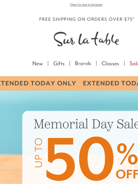 Plus, last chance for spring bakeware savings. ‌ ‌ ‌ ‌ ‌ ‌ ‌ ‌ ‌ ‌ ‌ ‌ ‌ ‌ ‌ ‌ ‌ ‌ ‌ ‌ ‌ ‌ ‌ ‌ ‌ ‌ ‌ ‌ ‌ ‌ ‌ ‌ ‌ ‌ ‌ ‌ ‌ ‌ ‌ ‌ ‌ ‌ ‌ ‌ ‌ ‌ ‌ ‌ ‌ ‌ ‌ ‌ ‌ ‌ ‌ ‌ ‌ ‌ ‌ ‌ ‌ ‌ ‌ ‌ ‌ ‌ ‌ ‌ ‌ ‌ ‌ ‌ ‌ ‌ ‌ ‌ ‌