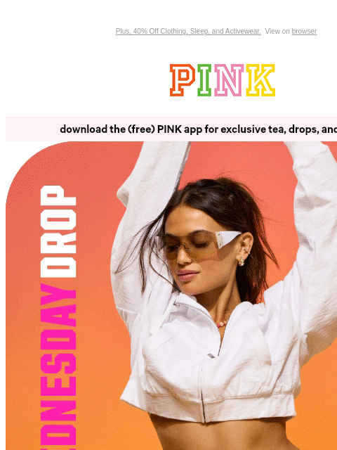 vspink newsletter: 🆕 Lightweight Lounge Sets for Summer
