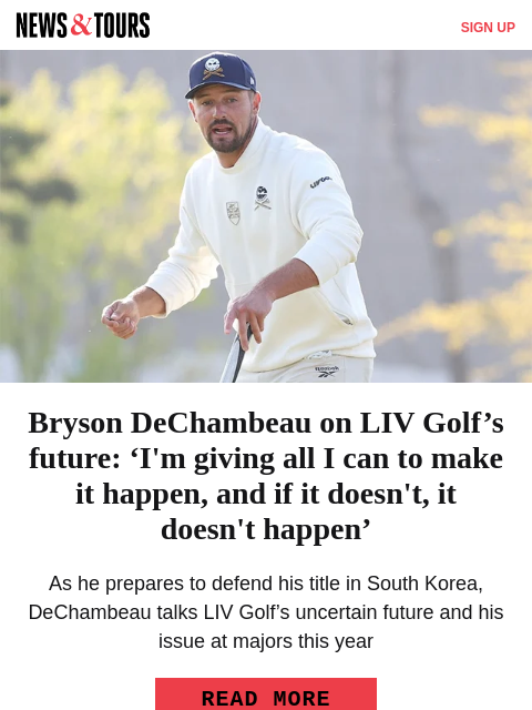 golfdigest newsletter: It's time for Rickie Fowler to finish one off