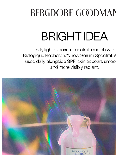 bergdorfgoodman newsletter: Get Glowing With Biologique Recherche