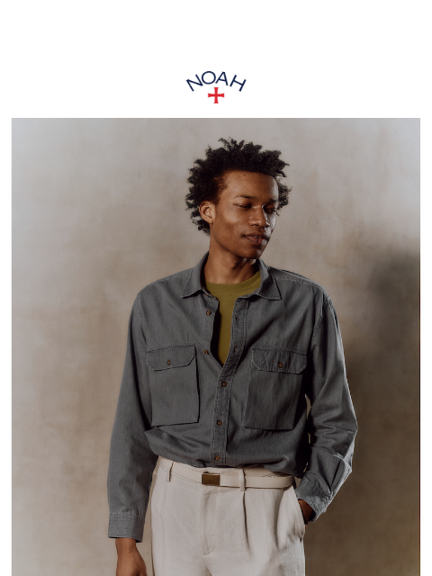 noahny newsletter: Introducing: The Oversized Cargo Shirt