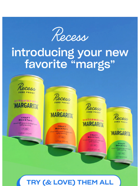takearecess newsletter: but have you tried the spicy one?