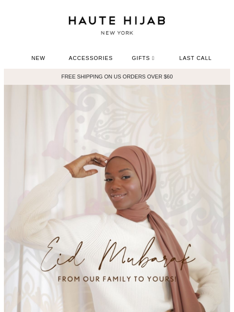 hautehijab newsletter: Eid ul-Adha Mubarak to our faves 🫶🕋🐑