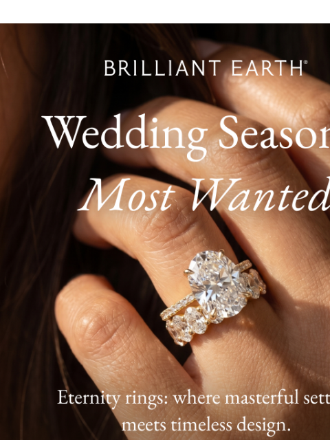 brilliantearth newsletter: TRENDING: The eternity ring era