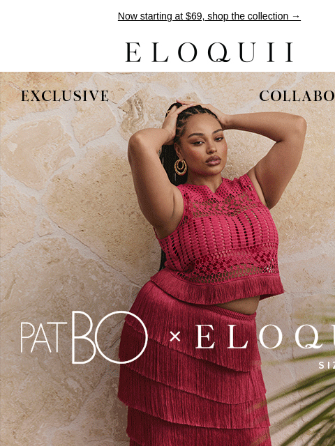 eloquii newsletter: ICYMI: PatBO x ELOQUII 🦩