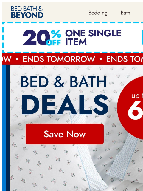 bedbathandbeyond newsletter: Memorial Day savings aren’t over yet