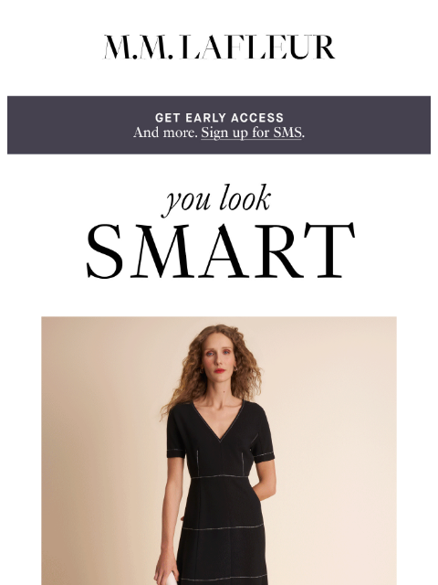 mmlafleur newsletter: The smarter way to shop this summer.