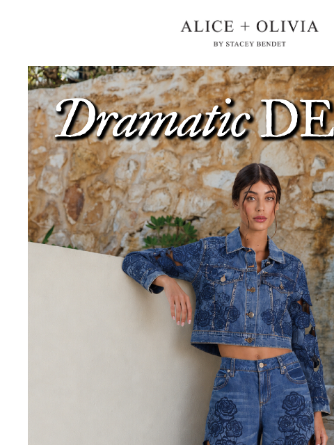aliceandolivia newsletter: Your Denim Just Got Way Cuter