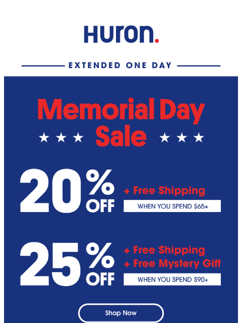 Final chance to shop the Huron Memorial Day Sale ͏ ͏ ͏ ͏ ͏ ͏ ͏ ͏ ͏ ͏ ͏ ͏ ͏ ͏ ͏ ͏ ͏ ͏ ͏ ͏ ͏ ͏ ͏ ͏ ͏ ͏ ͏ ͏ ͏ ͏ ͏ ͏ ͏ ͏ ͏ ͏ ͏ ͏ ͏ ͏ ͏ ͏ ͏ ͏ ͏ ͏ ͏ ͏ ͏ ͏ ͏ ͏ ͏ ͏ ͏ ͏ ͏ ͏ ͏ ͏ ͏ ͏ ͏ ͏ ͏ ͏ ͏ ͏ ͏ ͏ ͏ ͏ ͏ ͏ ͏ ͏