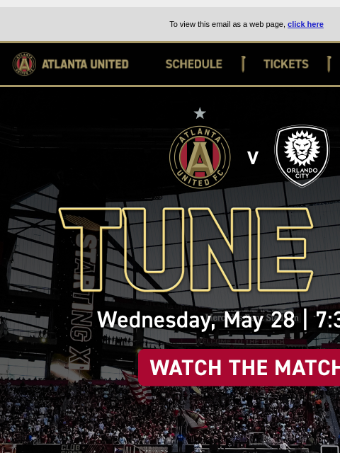 Watch Atlanta v Orlando Live... ﻿͏ ﻿͏ ﻿͏ ﻿͏ ﻿͏ ﻿͏ ﻿͏ ﻿͏ ﻿͏ ﻿͏ ﻿͏ ﻿͏ ﻿͏ ﻿͏ ﻿͏ ﻿͏ ﻿͏ ﻿͏ ﻿͏ ﻿͏ ﻿͏ ﻿͏ To view this email as a web page, click here Atlanta United SCHEDULE Tickers Shop ATL UTD2 Tune-in Next