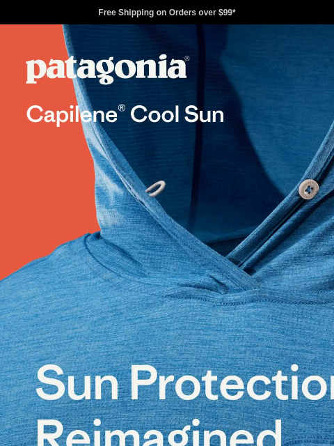 patagonia newsletter: Our most technical sun protection yet