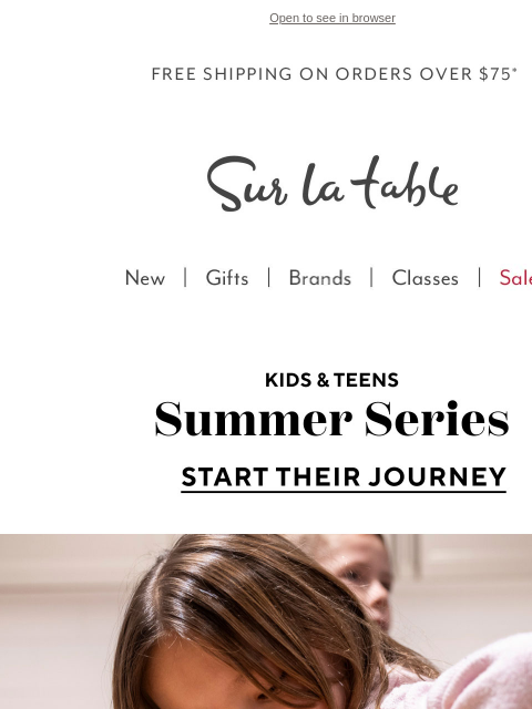 surlatable newsletter: Chef-Led Summer Fun Starts Here