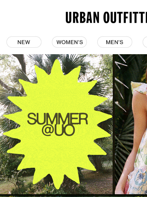 urbanoutfitters newsletter: Give these summer dresses a twirl 💃