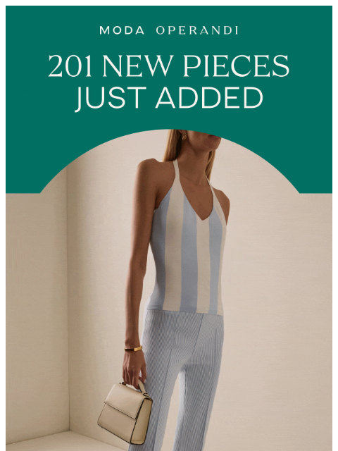 modaoperandi newsletter: Your weekly refresh is here