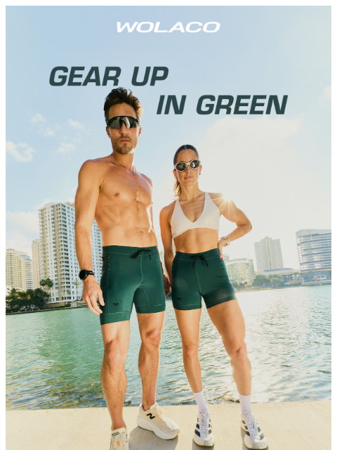 wolaco newsletter: RIP IT IN STEEL GREEN GEAR