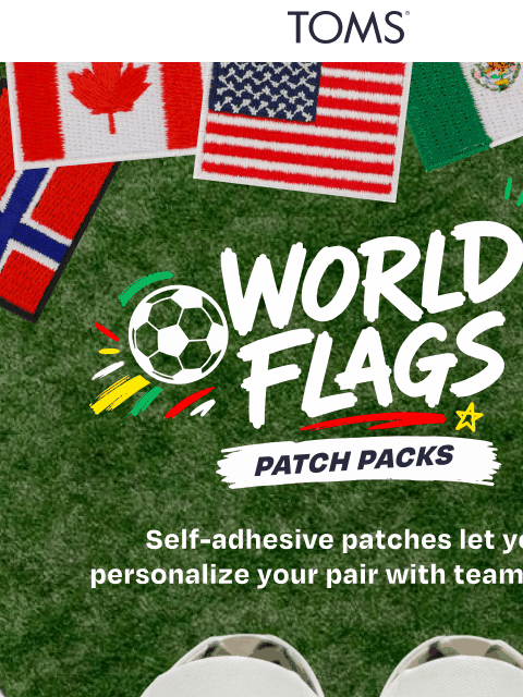 toms newsletter: This Just In: World Flag Patches 🌎
