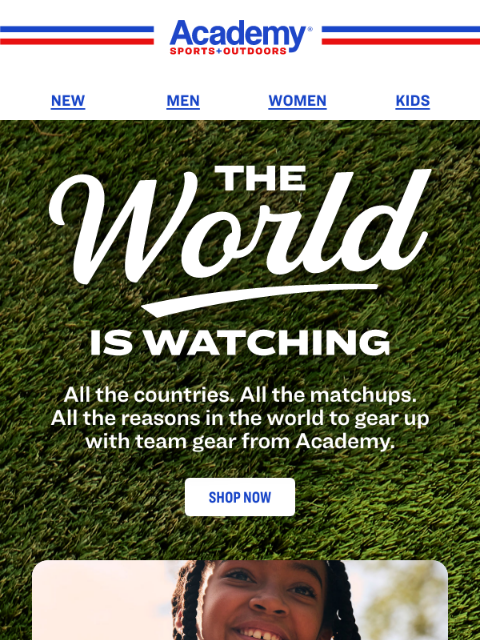 academy newsletter: ⚽️Jerseys + More | Gear Up for the Cup