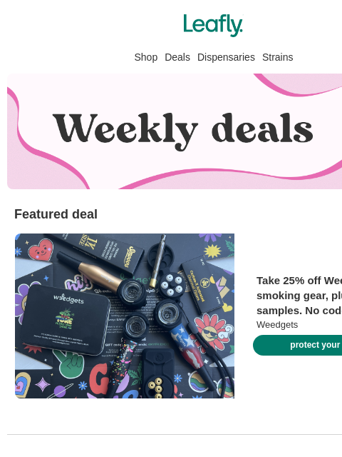 leafly newsletter: Ready to try something new? ✨