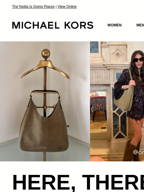 The Nolita Is Going Places | View Online MICHAEL KORS MICHAEL KORS WOMEN MEN NEW Display images to show real-time content IMAGE HERE, THERE, EVERYWHERE Our favorite street style stars are taking the