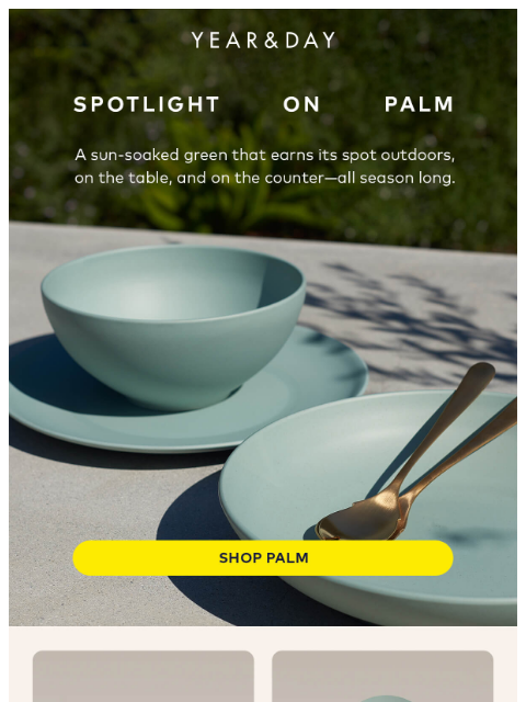 yearandday newsletter: The color of summer is…