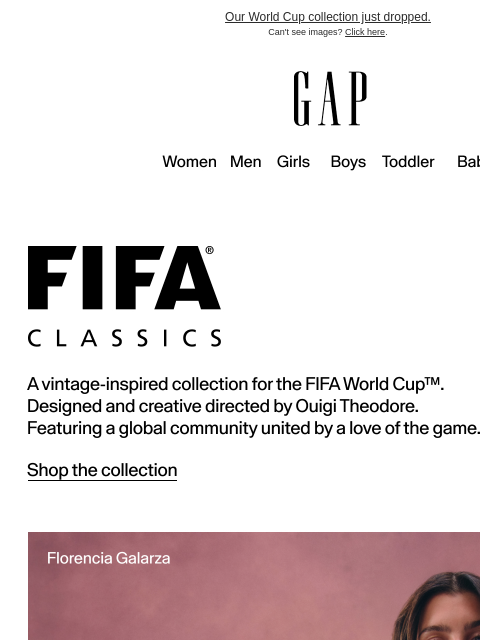 gap newsletter: Introducing FIFA Classics