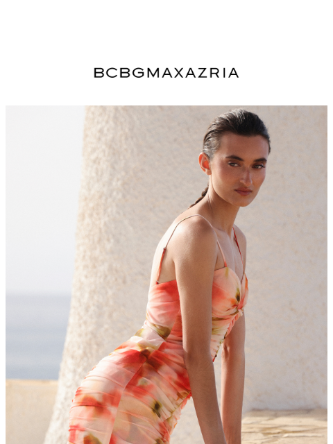 bcbg newsletter: Florals? For Spring? Yes, But Make It This Good.