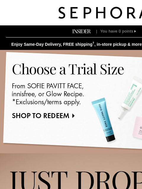 sephora newsletter: NEW blurring lip balm from a top-tier brand