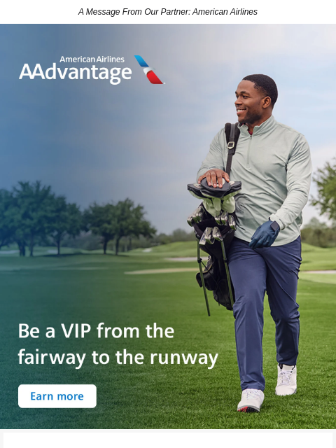 golfdigest newsletter: Be a VIP from the fairway to the runway