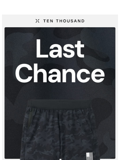 tenthousand newsletter: Last Chance: Flag Edition