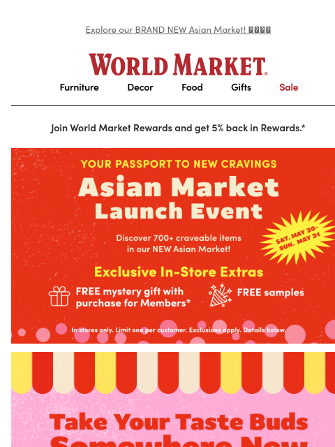 emailworldmarket newsletter: You’re invited! 😋