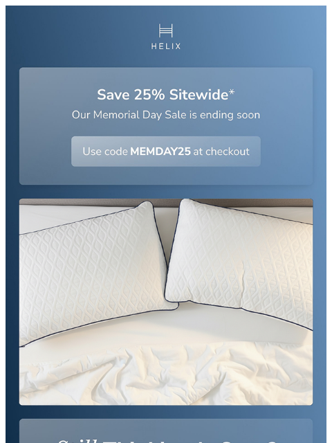 helixsleep newsletter: Your offer expires soon...