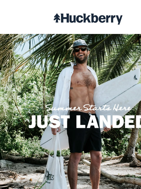 huckberry newsletter: 250+ New Summer Arrivals